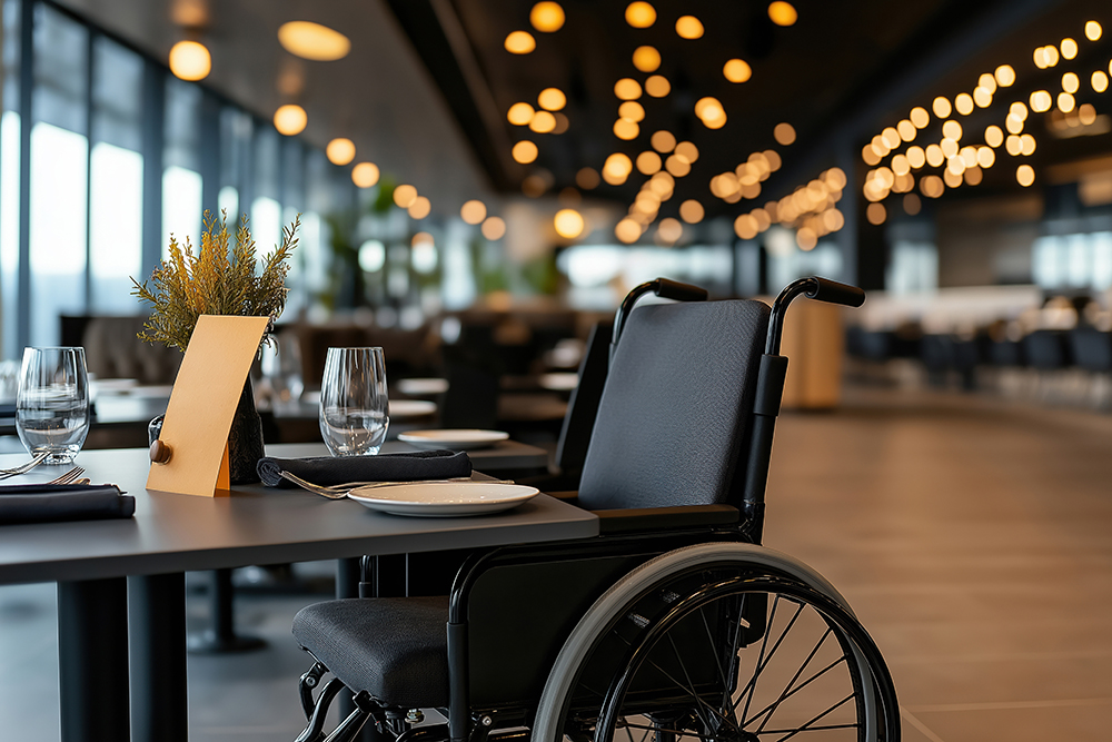 車いすで快適に利用できる飲食店の対応とは